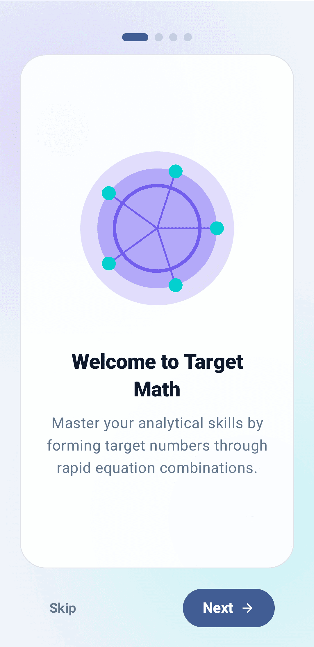 Onboarding App UI View