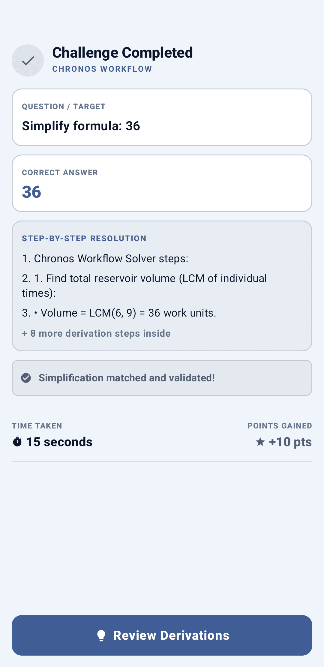 Success App UI View
